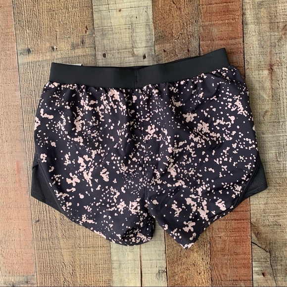 Under armour UA fly by 2.0 printed running shorts gray and blush pink sp… - Picture 8 of 8